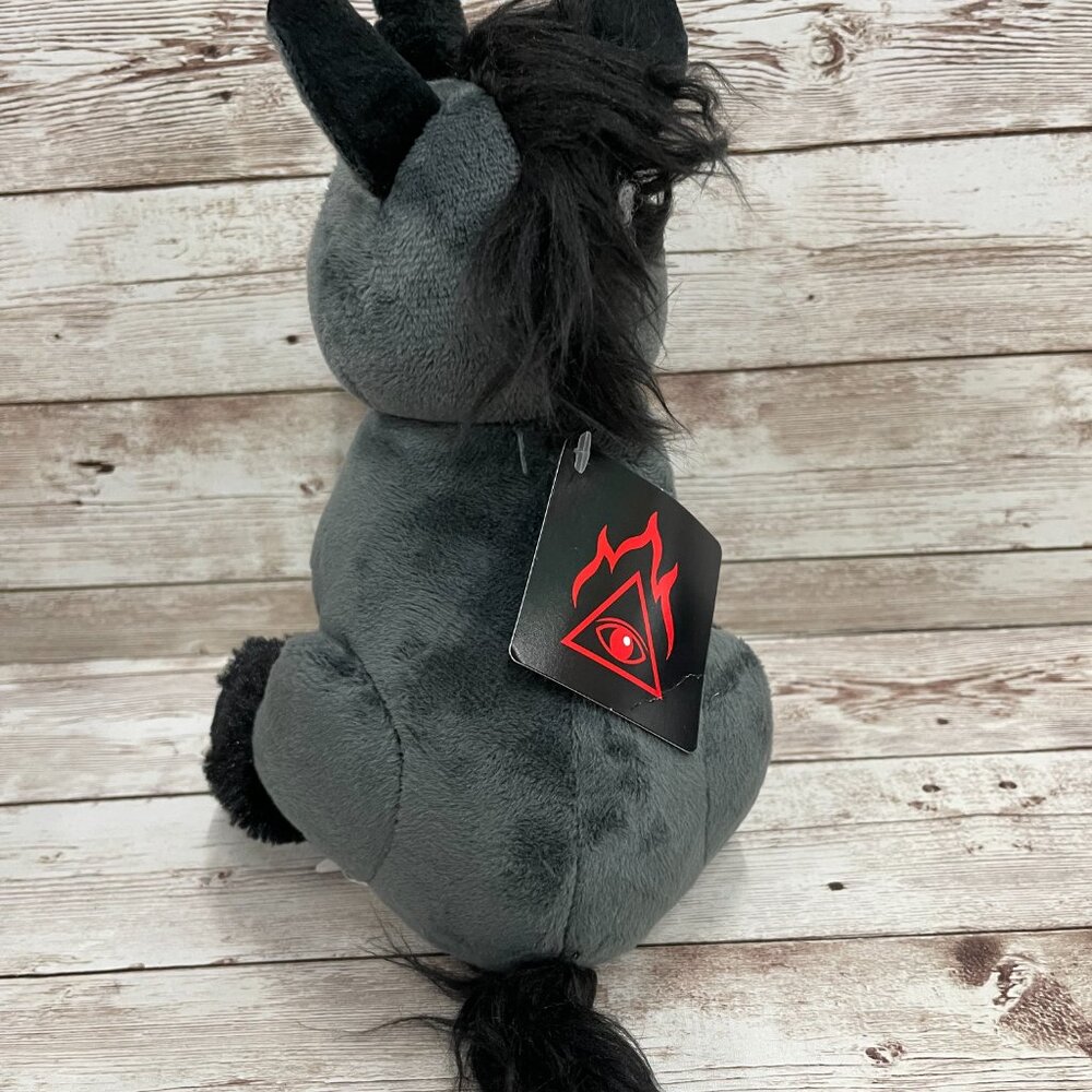 Summit Collection Hellion Unicorn Plush 9" - Picture 3 of 5
